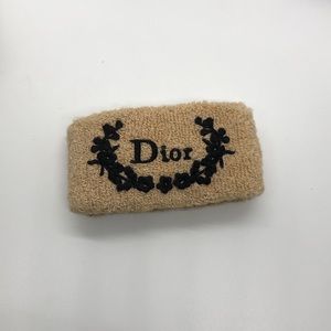 Vintage Dior Sports Terry Cloth Sweatband